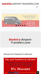 Mobile Screenshot of madeira-airport-transfers.com